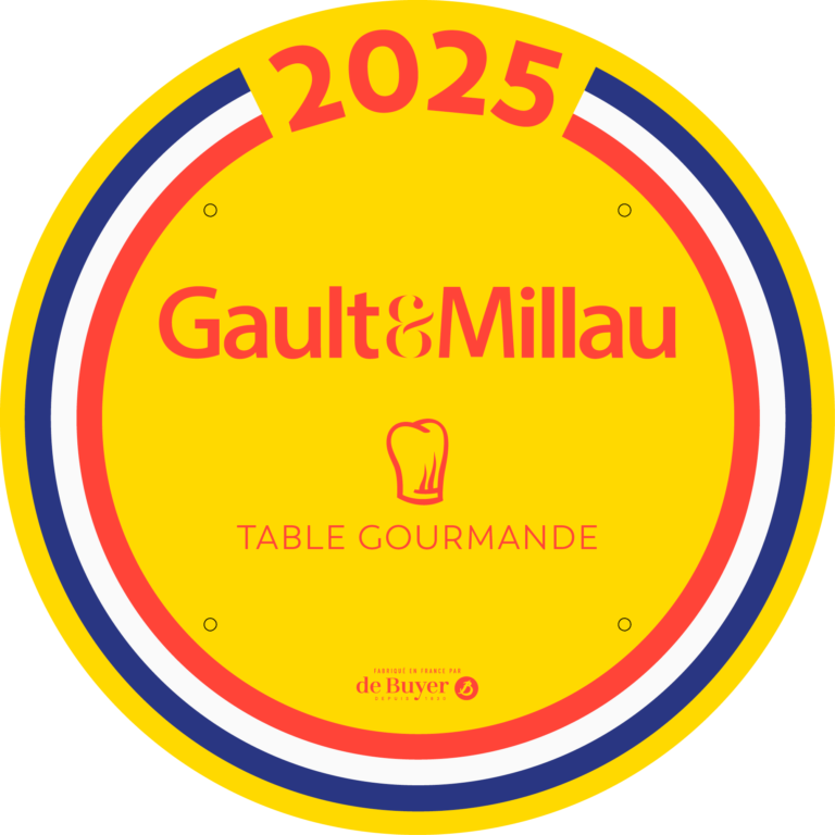 PLAQUES_GM_2025_1 TOQUE 768X768 1 | Flamme and Co Gault et Millau Horbourg-Wihr