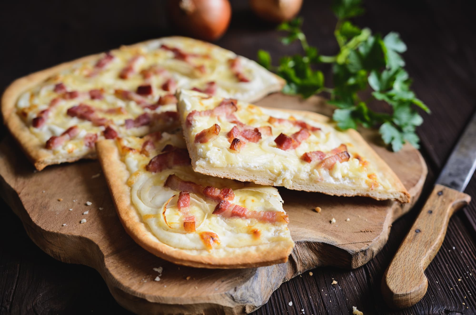 Pourquoi utiliser des produits locaux et de saison pour r&eacute;aliser une tarte flamb&eacute;e ? Barr